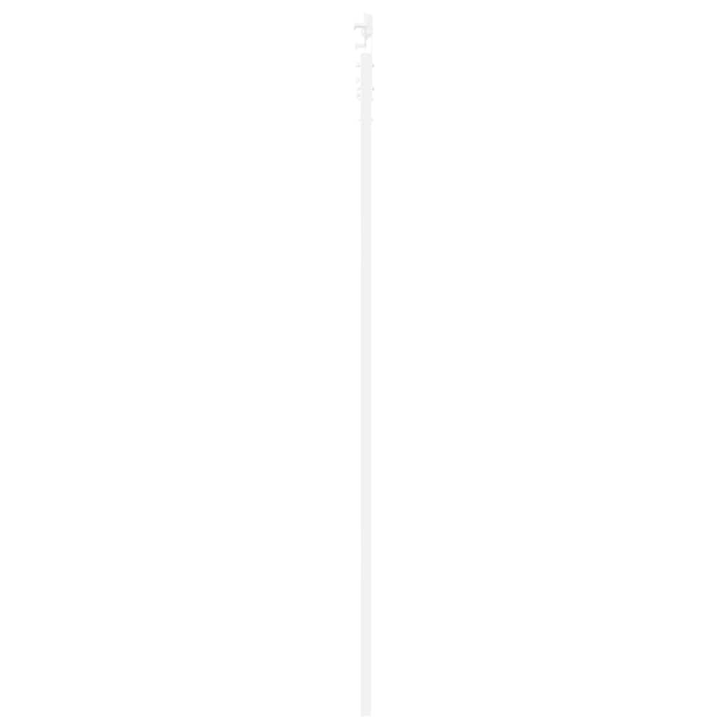 Porta scorrevole ORKDAL Bianco 93 x 232 cm legno massello e vetro