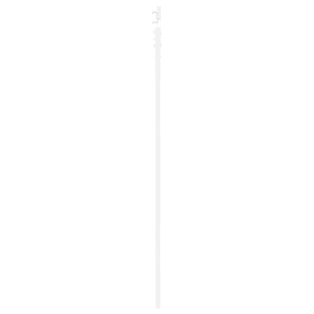 Porta scorrevole ORKDAL bianca 83 x 202 cm legno massello pino e vetro