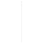 Porta scorrevole ORKDAL bianco legno massello pino vetro 83x211 cm