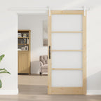 Porta Scorrevole ORKDAL Naturale 93 x 202 cm