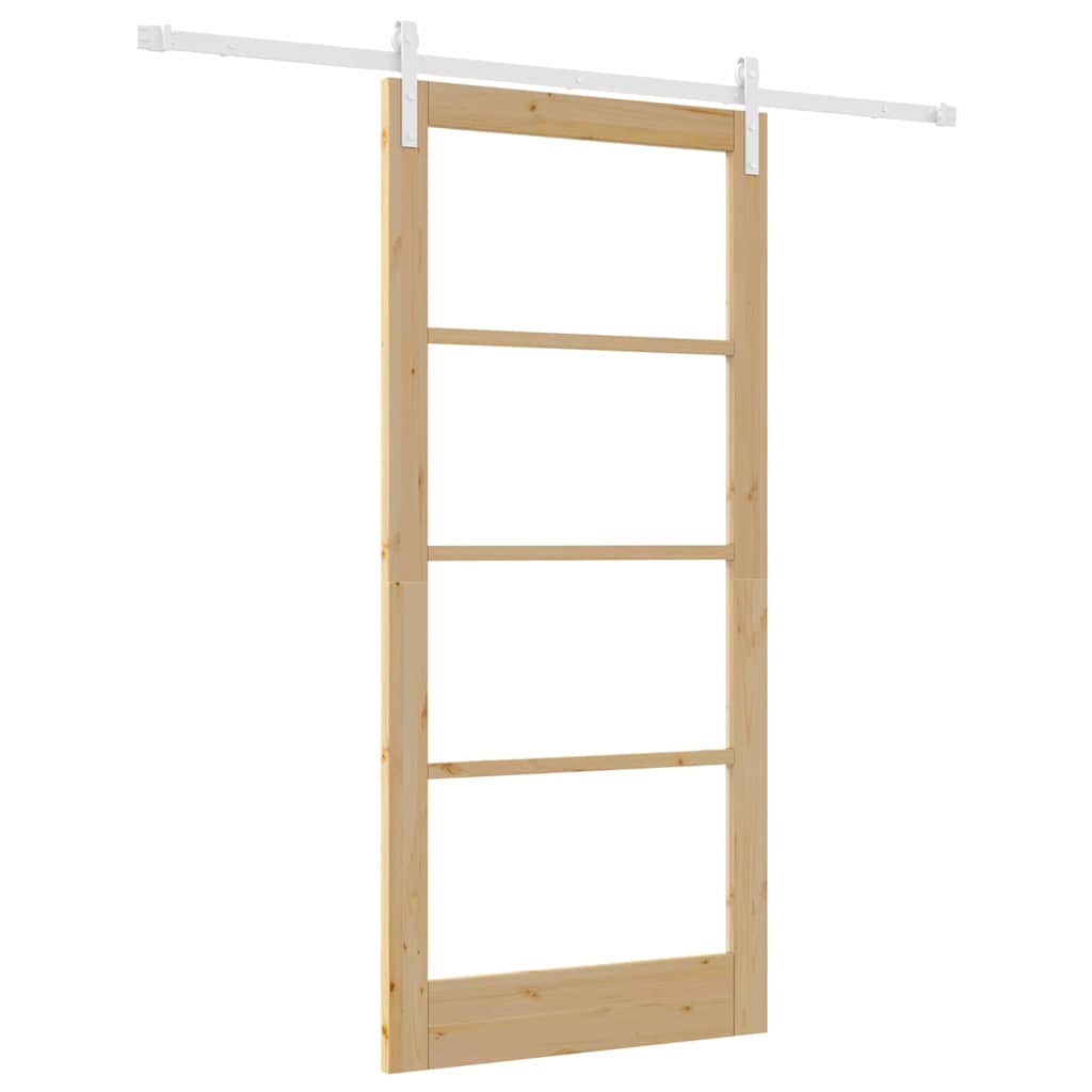 Porta Scorrevole ORKDAL Naturale 93 x 202 cm