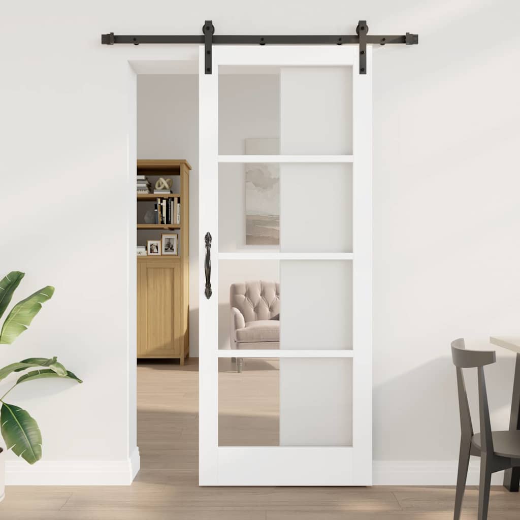 Porta scorrevole ORKDAL bianca 83 x 211 cm