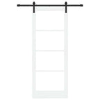 Porta scorrevole ORKDAL bianca 83 x 211 cm