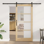 Porta Scorrevole ORKDAL Naturale 93 x 202 cm