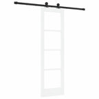 Porta Scorrevole ORKDAL Bianco e Nero 61 x 198,5 cm