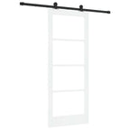 Porta Scorrevole ORKDAL Bianco e Nero 83 x 202 cm