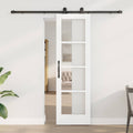 Porta Scorrevole ORKDAL Bianco e Nero 61 x 198,5 cm