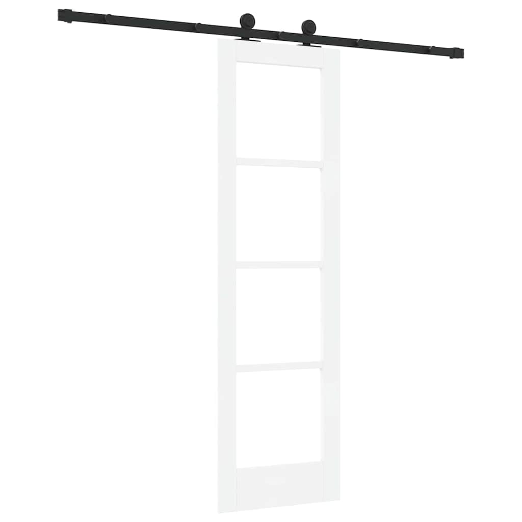 Porta Scorrevole ORKDAL Bianco e Nero 61 x 198,5 cm