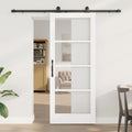 Porta Scorrevole ORKDAL Bianco e Nero 83 x 202 cm