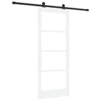 Porta Scorrevole ORKDAL Bianco e Nero 83 x 202 cm