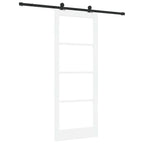 Porta Scorrevole ORKDAL Bianco e Nero 83 x 211 cm