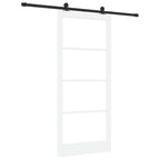 Porta Scorrevole ORKDAL Bianco e Nero 93 x 211 cm