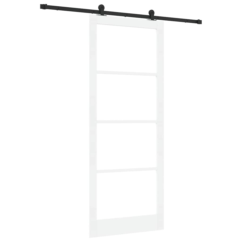 Porta Scorrevole ORKDAL Bianco e Nero 93 x 232 cm