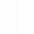 Porta Scorrevole ORKDAL Bianco 93 x 211 cm Legno Massello Pino e Vetro Temperato