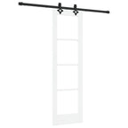 Porta Scorrevole ORKDAL Bianco e Nero 61 x 198,5 cm