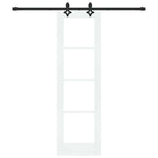 Porta Scorrevole ORKDAL Bianco e Nero 61 x 198,5 cm