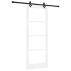 Porta Scorrevole ORKDAL Bianco e Nero 83 x 211 cm