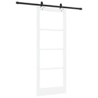 Porta Scorrevole ORKDAL Bianco e Nero 83 x 211 cm