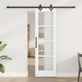 Porta Scorrevole ORKDAL Bianco e Nero 61 x 198,5 cm
