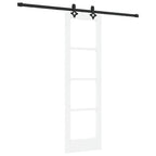 Porta Scorrevole ORKDAL Bianco e Nero 61 x 198,5 cm