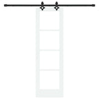Porta Scorrevole ORKDAL Bianco e Nero 61 x 198,5 cm