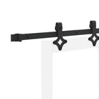 Porta Scorrevole ORKDAL Bianco e Nero 93 x 211 cm