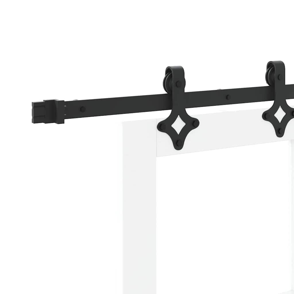 Porta Scorrevole ORKDAL Bianco e Nero 93 x 232 cm
