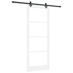 Porta Scorrevole ORKDAL Bianco e Nero 93 x 232 cm