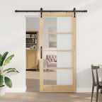 Porta Scorrevole Naturale 93 x 202 cm