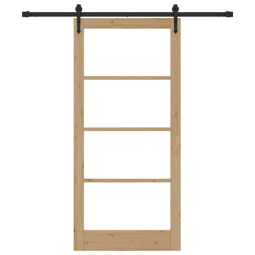 Porta Scorrevole Naturale 93 x 202 cm