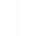 Porta Scorrevole Bianco 93 x 232 cm - Legno Massello Pino e Vetro