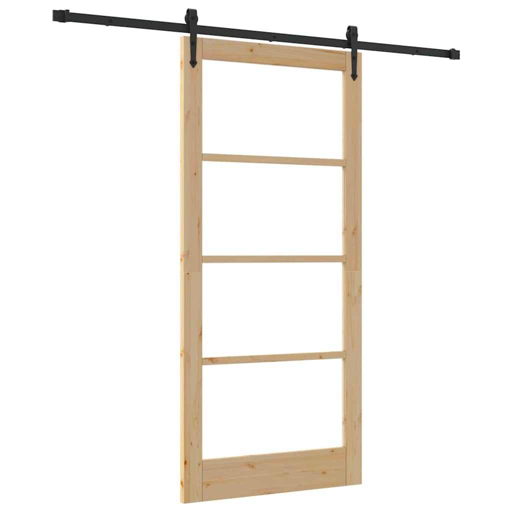 Porta scorrevole ORKDAL Naturale 93 x 202 cm