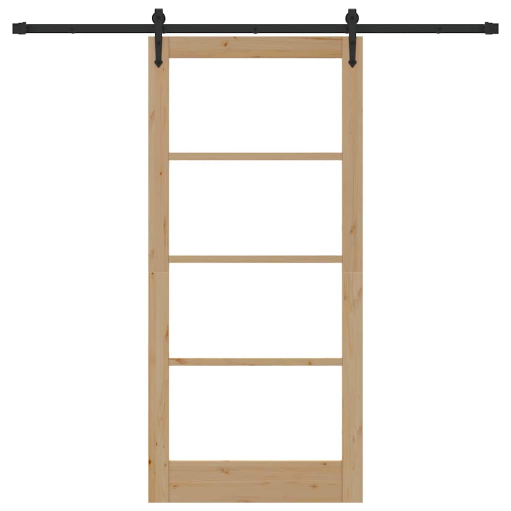 Porta scorrevole ORKDAL Naturale 93 x 202 cm