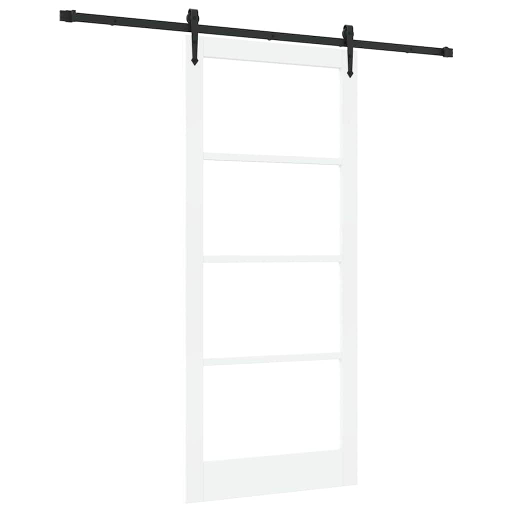 Porta scorrevole ORKDAL bianca 93 x 211 cm