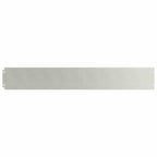 Bordure per Prato 30 pz Acciaio Inossidabile 15x103 cm