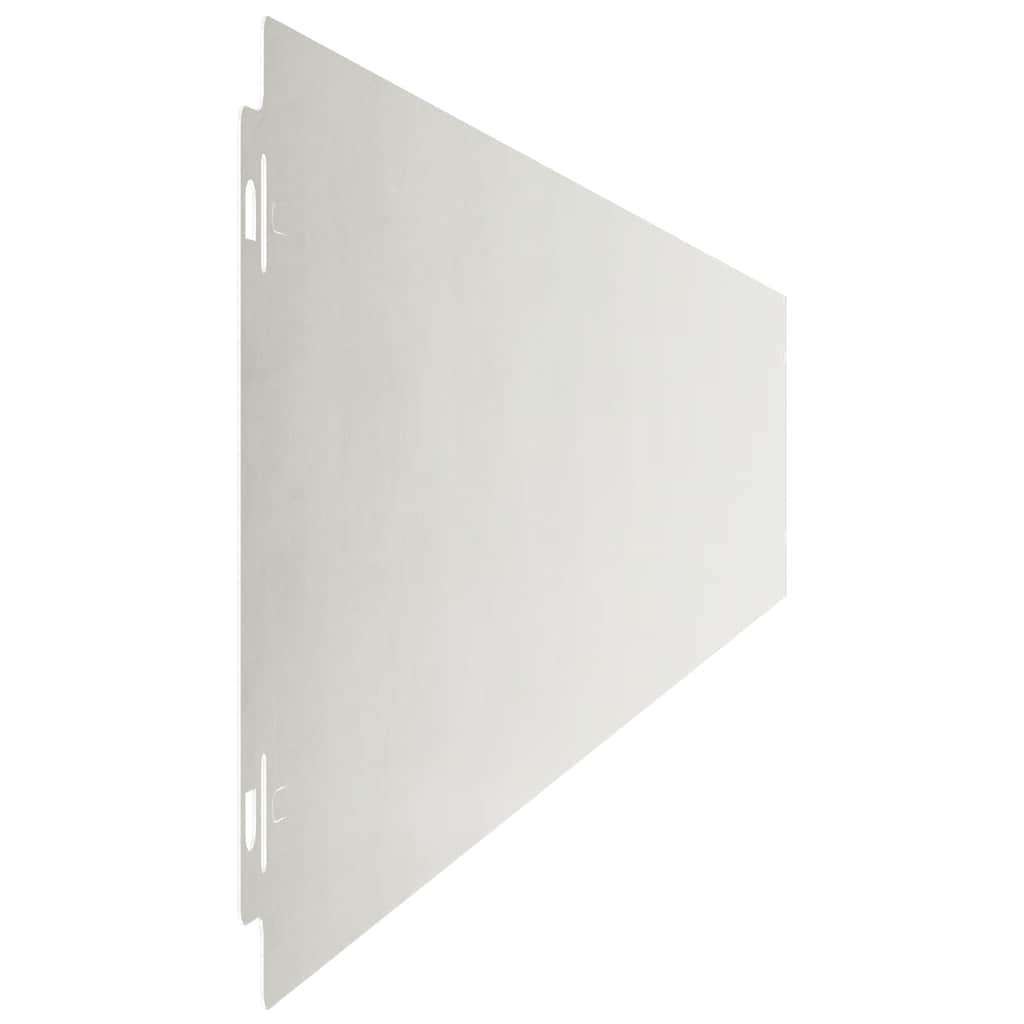 Bordure per Prato 30 pz Acciaio Inossidabile 15x103 cm