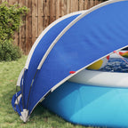 Dome Piscina Pieghevole 336 x 322 x 160 cm Blu Azzurro