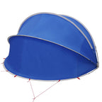 Dome Piscina Pieghevole 336 x 322 x 160 cm Blu Azzurro