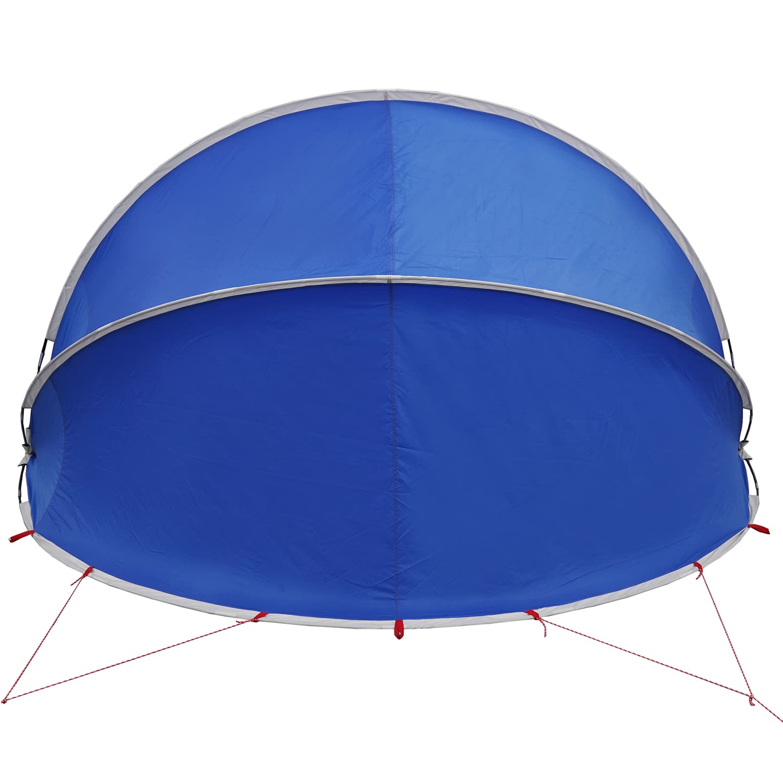 Dome Piscina Pieghevole 336 x 322 x 160 cm Blu Azzurro