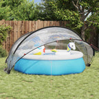 Dome Piscina Trasparente 336 x 322 x 160 cm PVC
