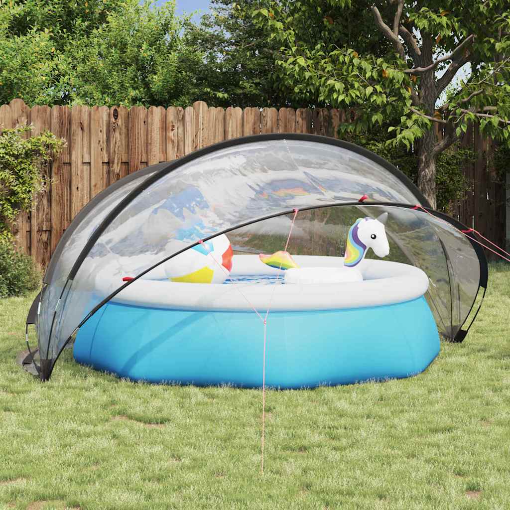 Dome Piscina Trasparente 336 x 322 x 160 cm PVC