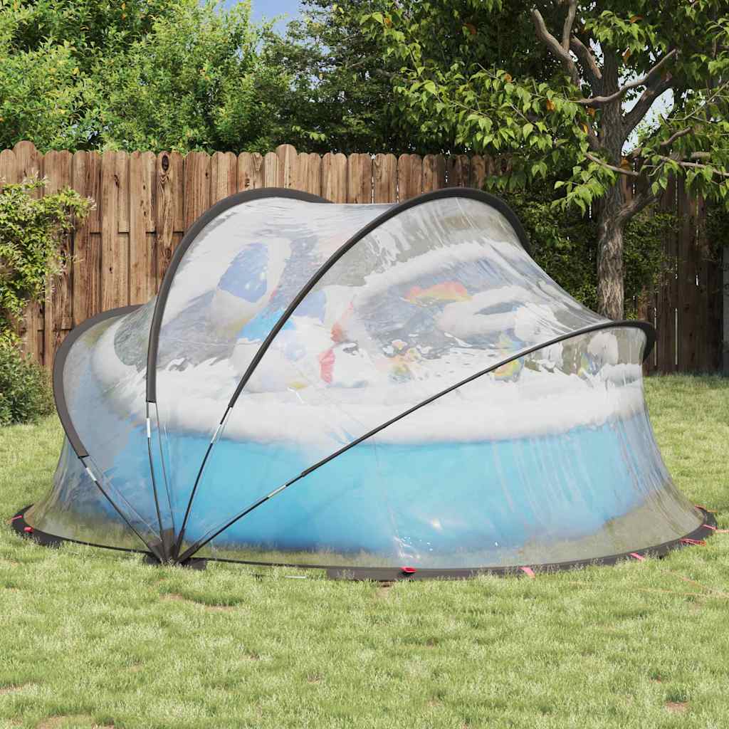 Dome Piscina Trasparente 336 x 322 x 160 cm PVC