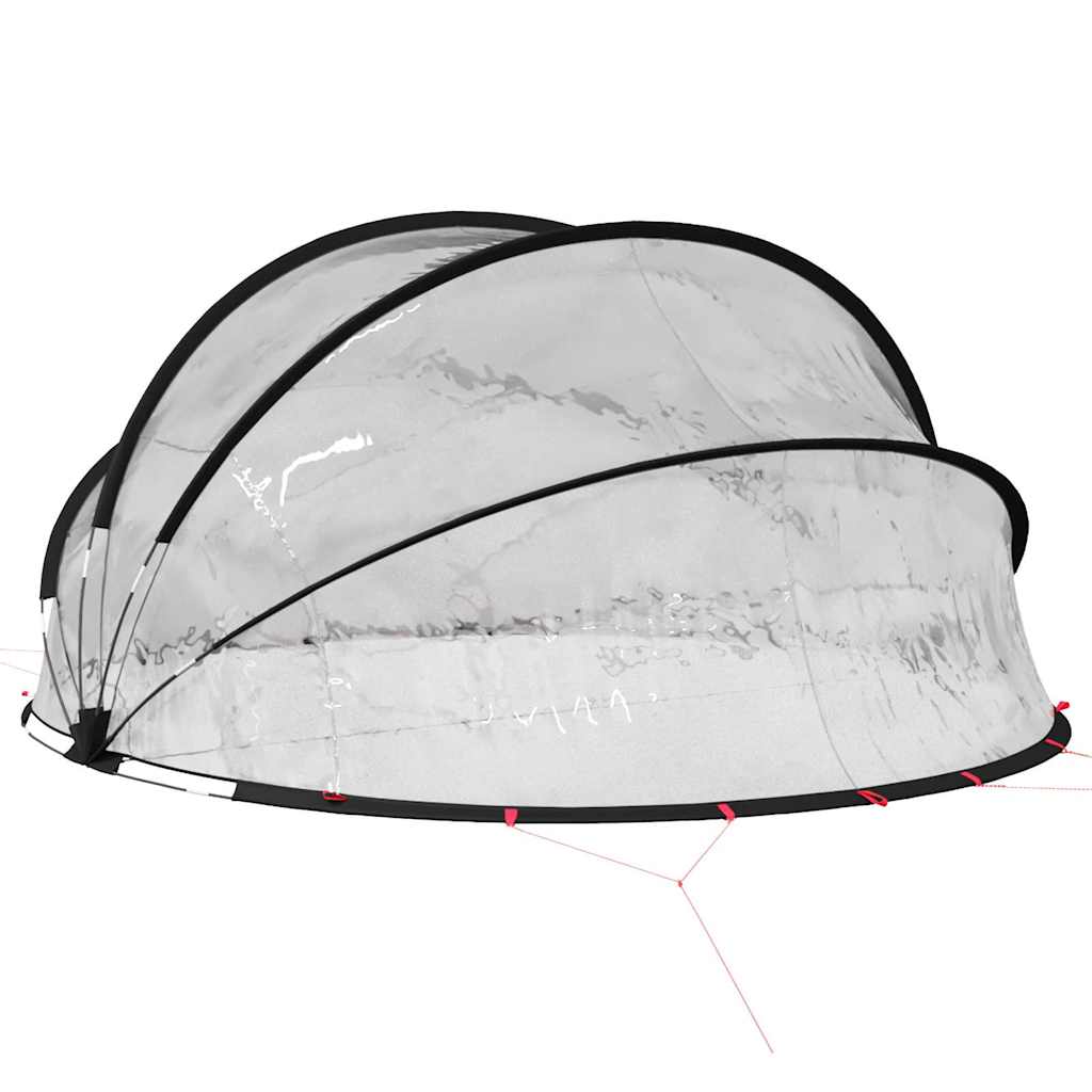 Dome Piscina Trasparente 336 x 322 x 160 cm PVC