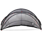 Dome Piscina Nero 336 x 322 x 160 cm Pieghevole