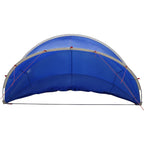 Dome Pieghevole per Piscina 405 x 405 x 192 cm Blu Azzurro