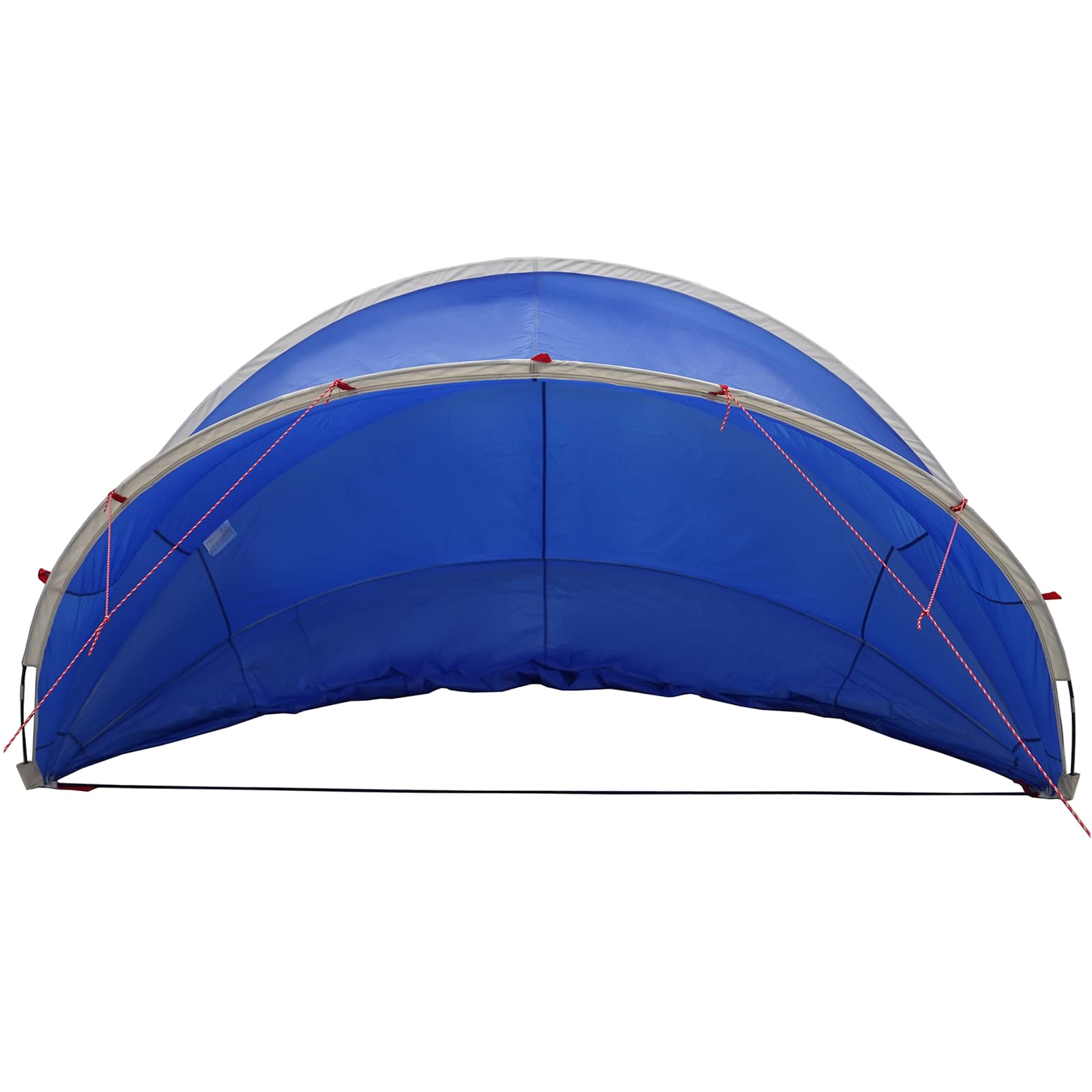 Dome Pieghevole per Piscina 405 x 405 x 192 cm Blu Azzurro