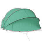 Dome Pieghevole per Piscina 405 x 405 x 192 cm Verde Mare