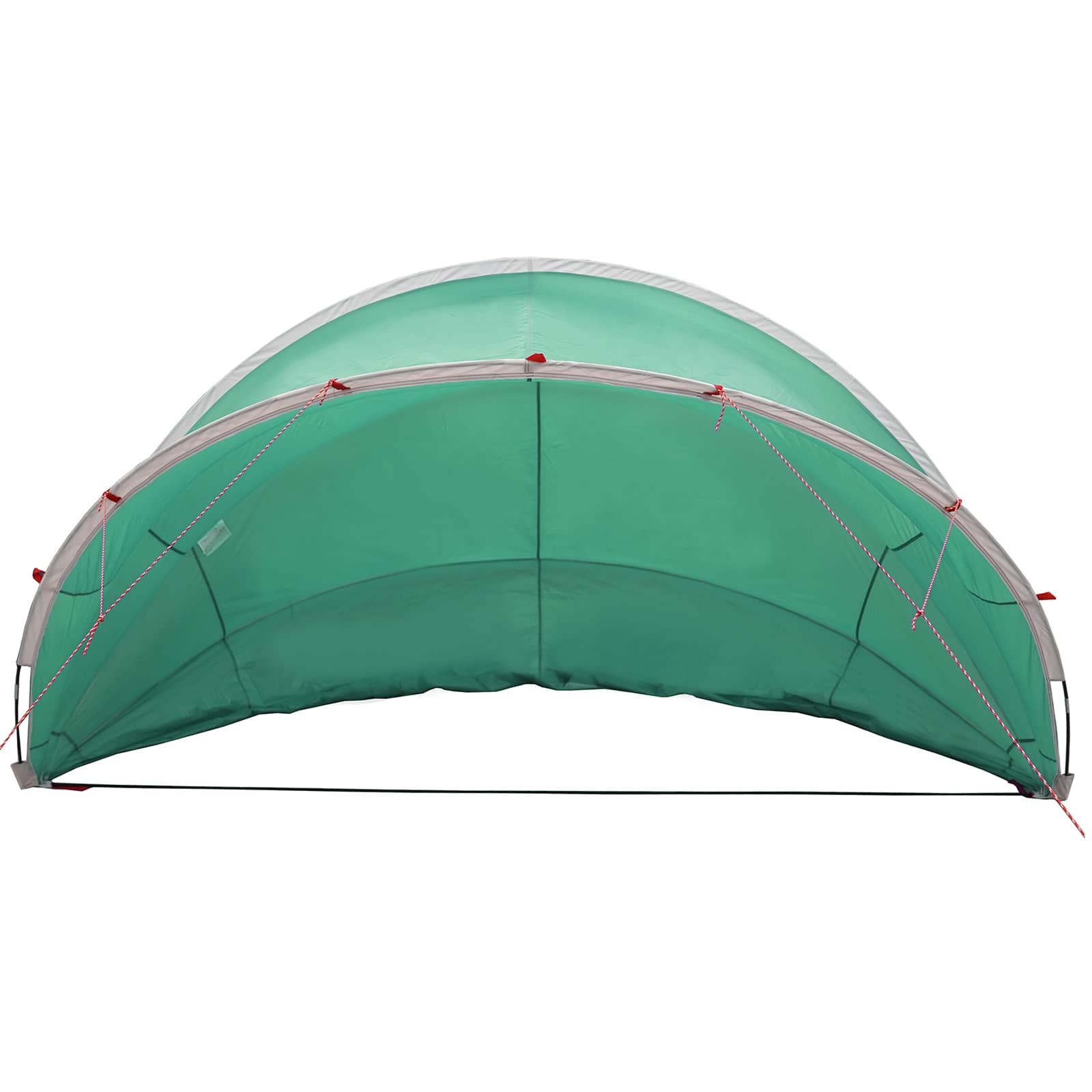 Dome Pieghevole per Piscina 405 x 405 x 192 cm Verde Mare