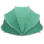 Dome Pieghevole per Piscina 405 x 405 x 192 cm Verde Mare