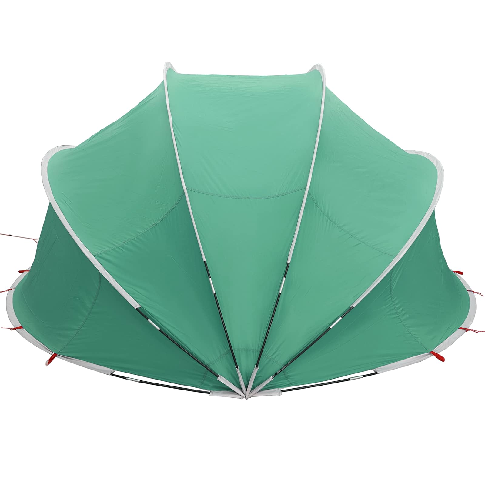 Dome Pieghevole per Piscina 405 x 405 x 192 cm Verde Mare